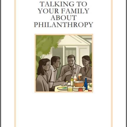 Talking to Your Family About Philanthropy