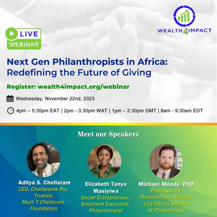 Next Gen Philanthropists in Africa: Redefining the Future of Giving